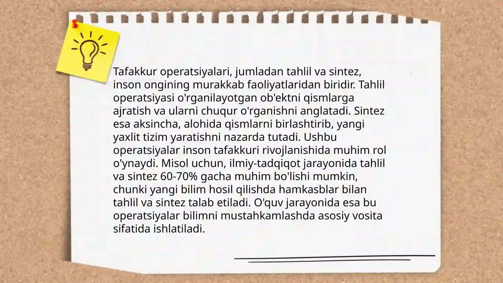Tafakkur borasidagi psixologik nazariyalar 4