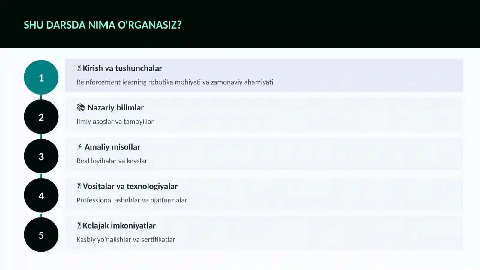 Reinforcement learning robotika 4