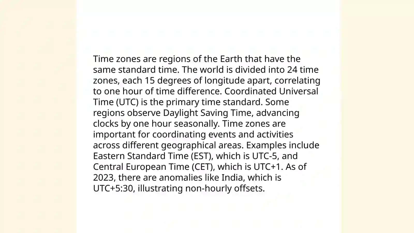 Timekeeping History 4