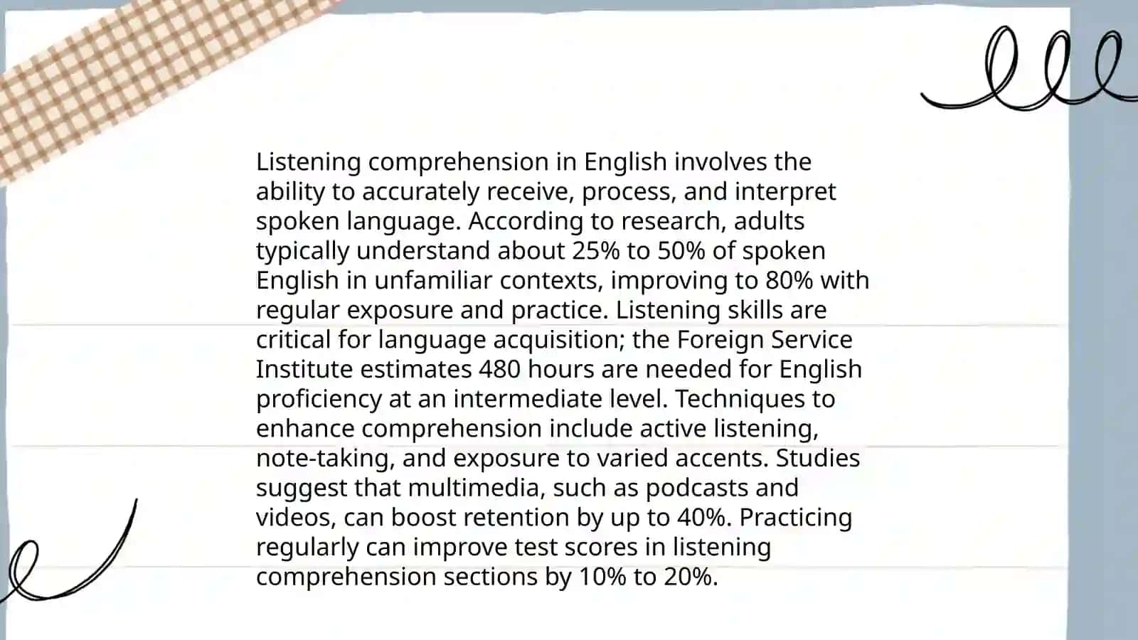 Basic English Communication Skills Development Project 4