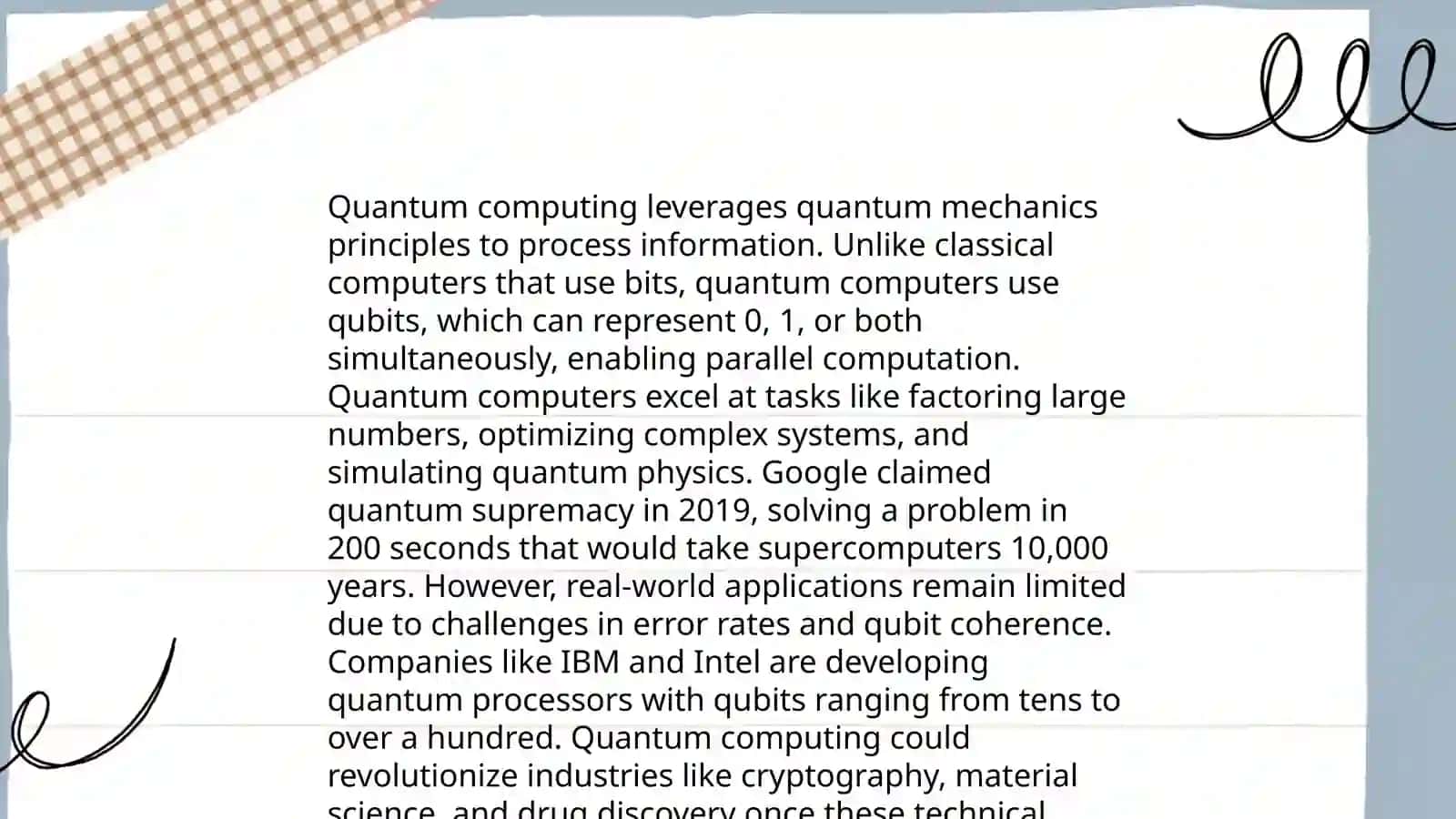 Science and technology 4