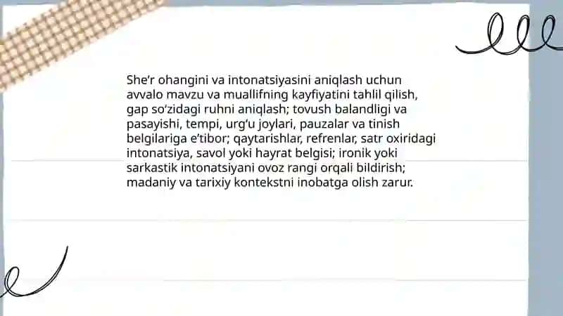 Jahon sheʼriyati namunalarini ifodali oʻqish 4