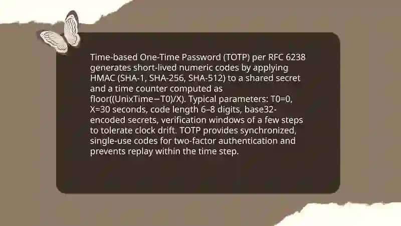 HMAC-based One-Time Password (HOTP) algorithm 4