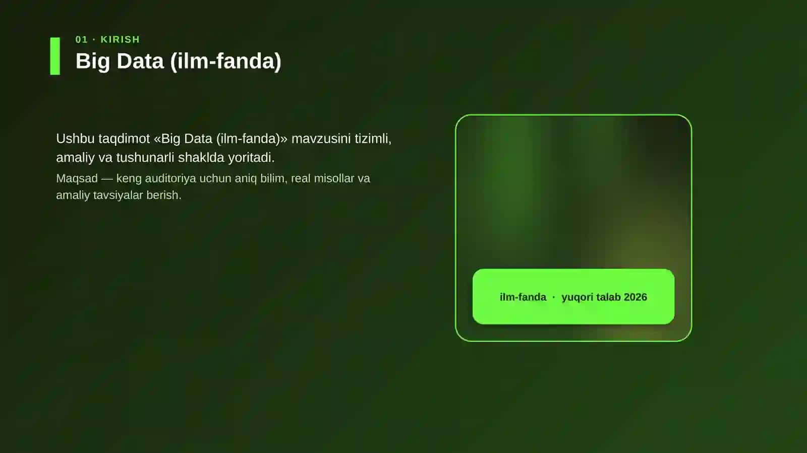 Big Data (ilm-fanda) 4