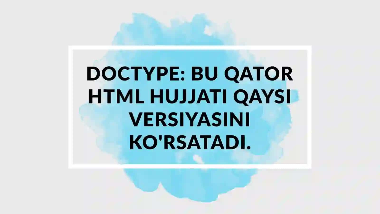 HTML Teglar bilan ishlash va misollar 4