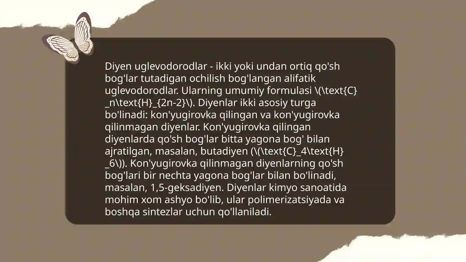 Diyen uglevodorodlar 4