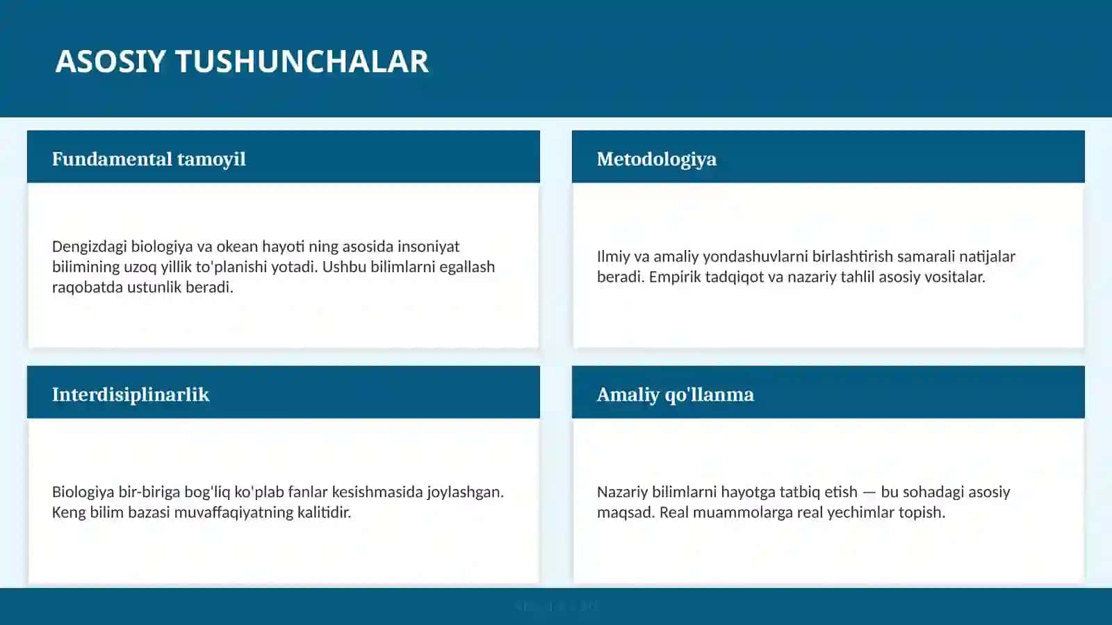 Dengizdagi biologiya va okean hayoti 4
