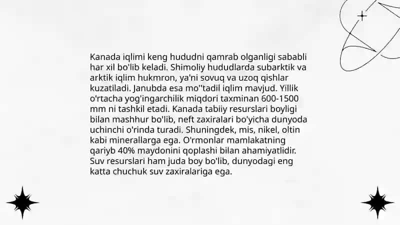 Kanada va uning xo'jaligi 4