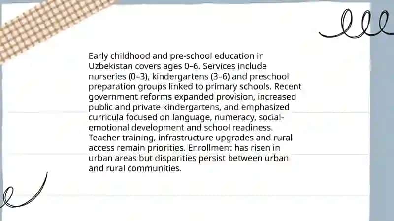 The education system of Uzbekistan 4