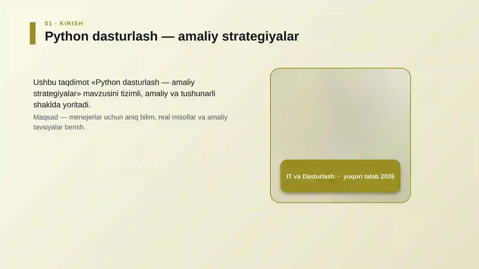 Python dasturlash — amaliy strategiyalar 4