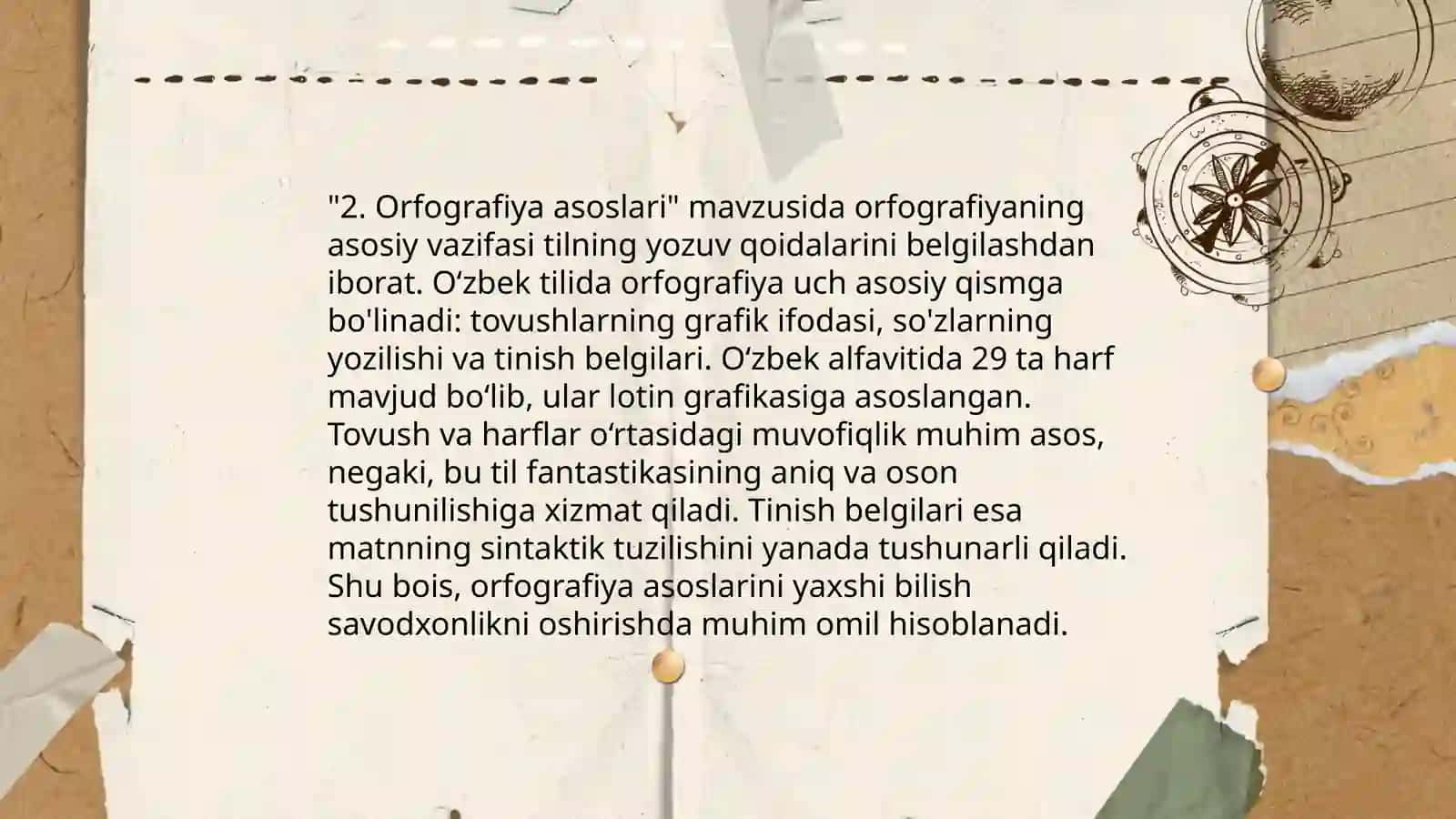 Yozuv va uning turlari orfografiya prinsiplari 4
