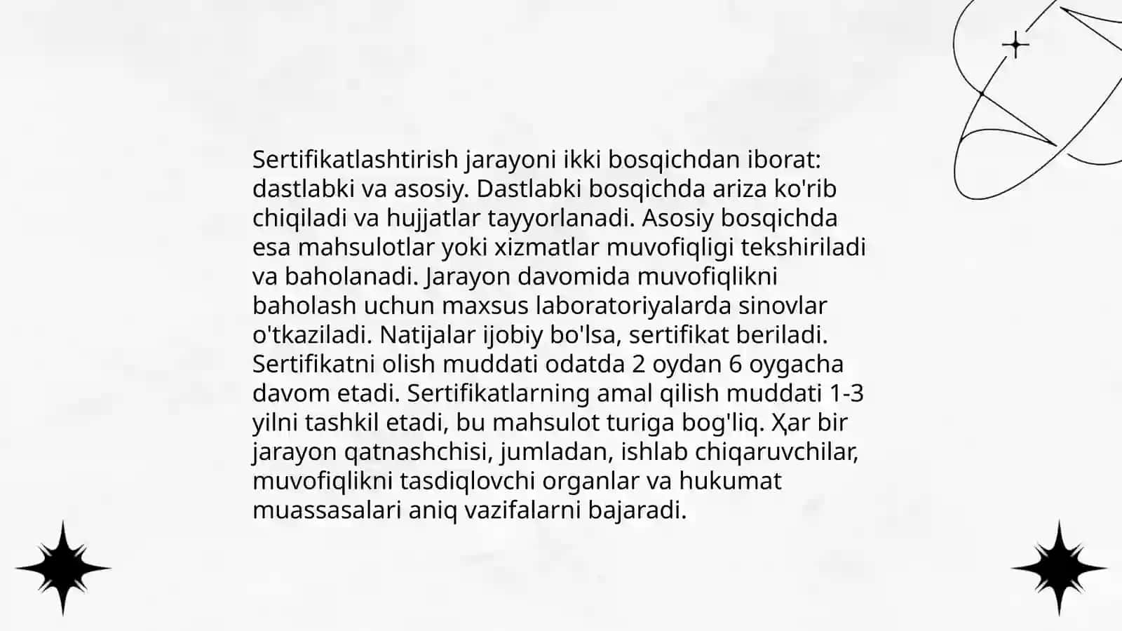 Sertifikatlashtirish sxemalari 4