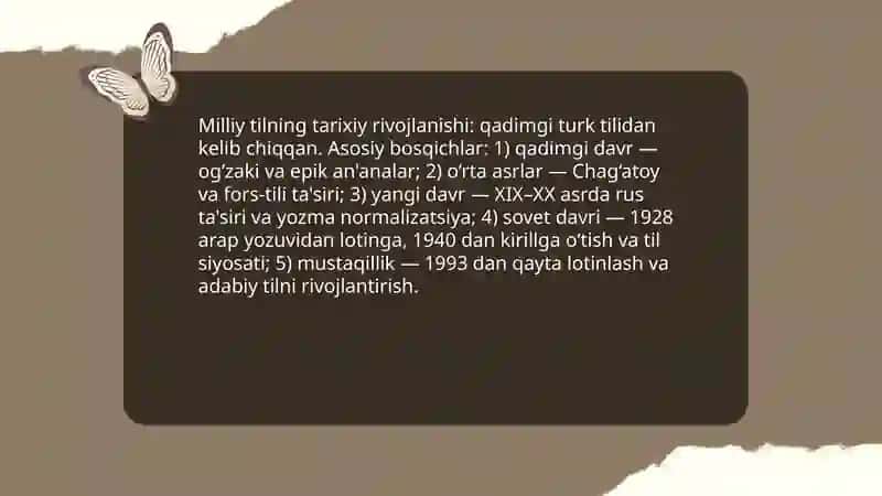 Milliy til va adabiy til 4