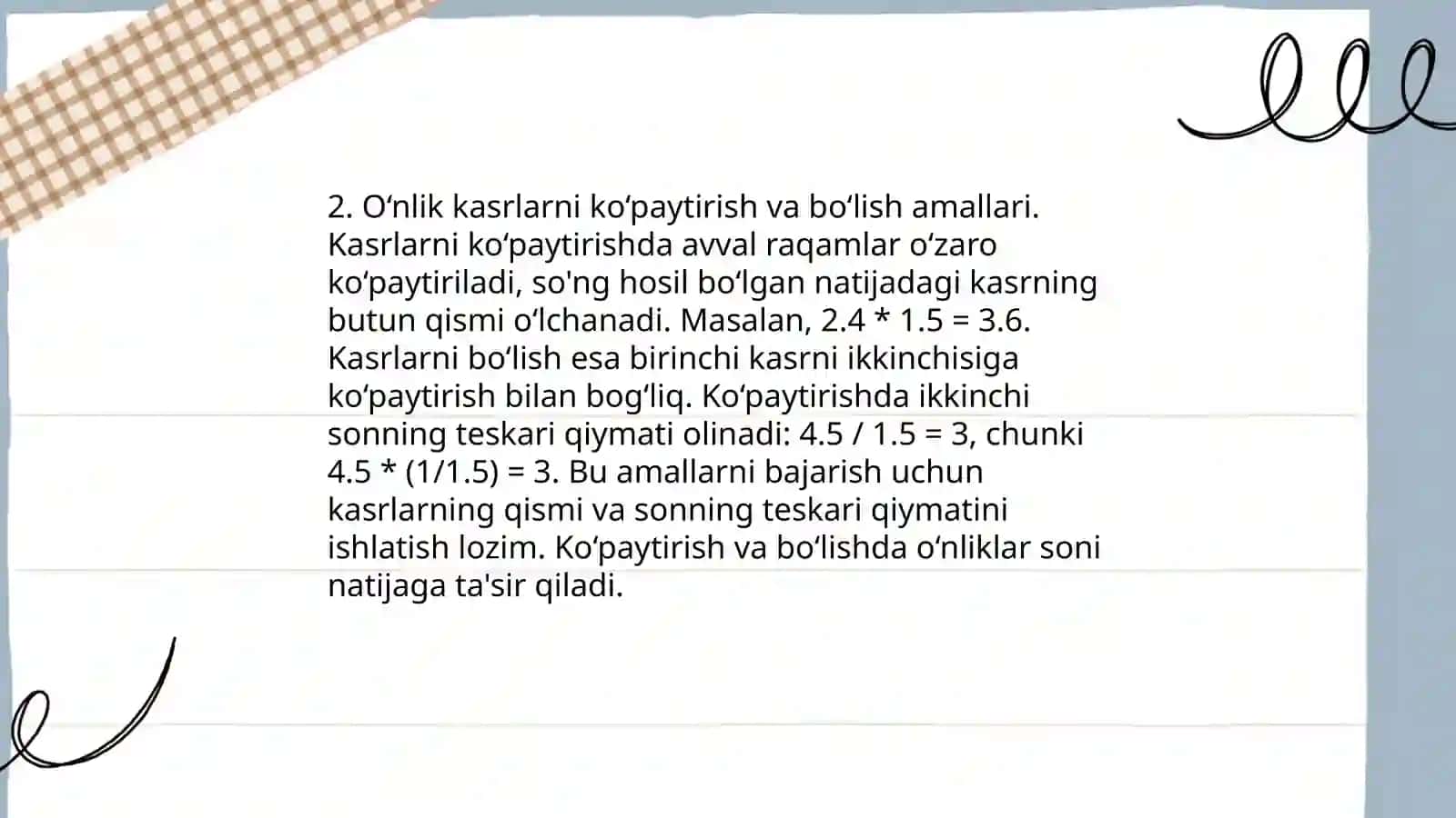 O‘nlik, yuzlik, minglik, ko‘p xonali sonlar konsentrida arifmetik amallarni o‘rgatish metodikasi 4