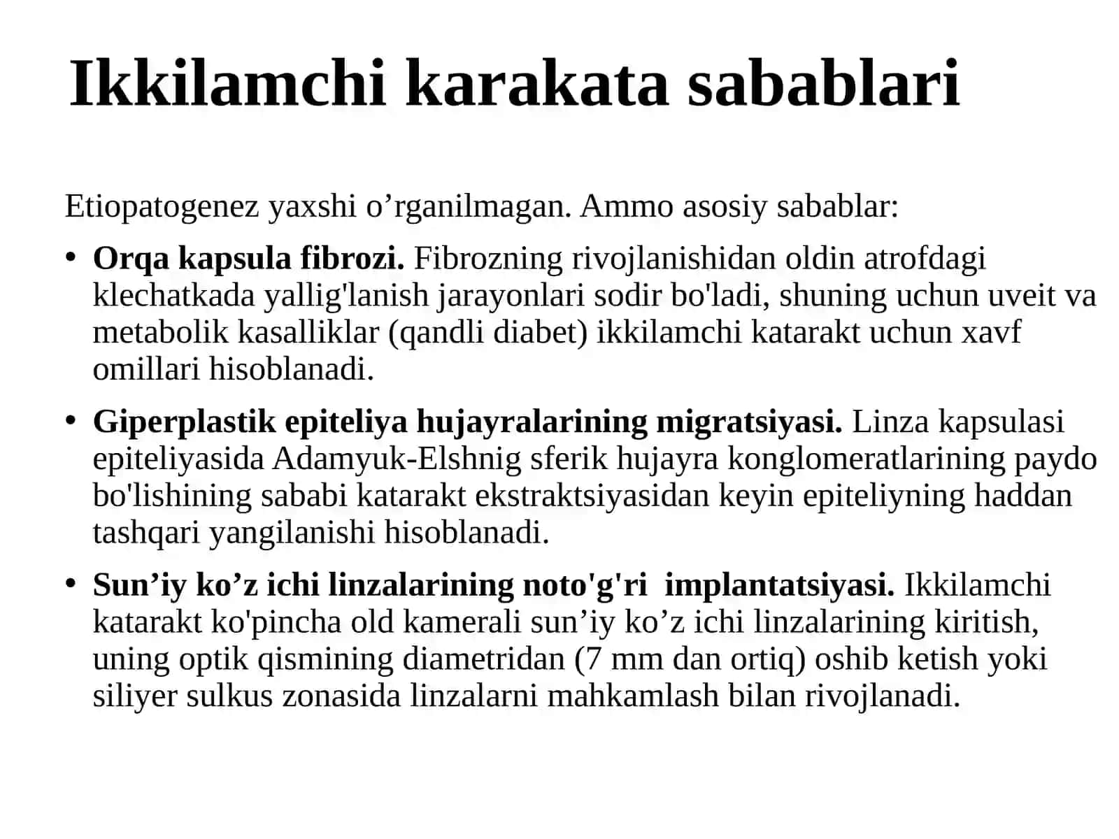 Ikkilamchi katarakta 4