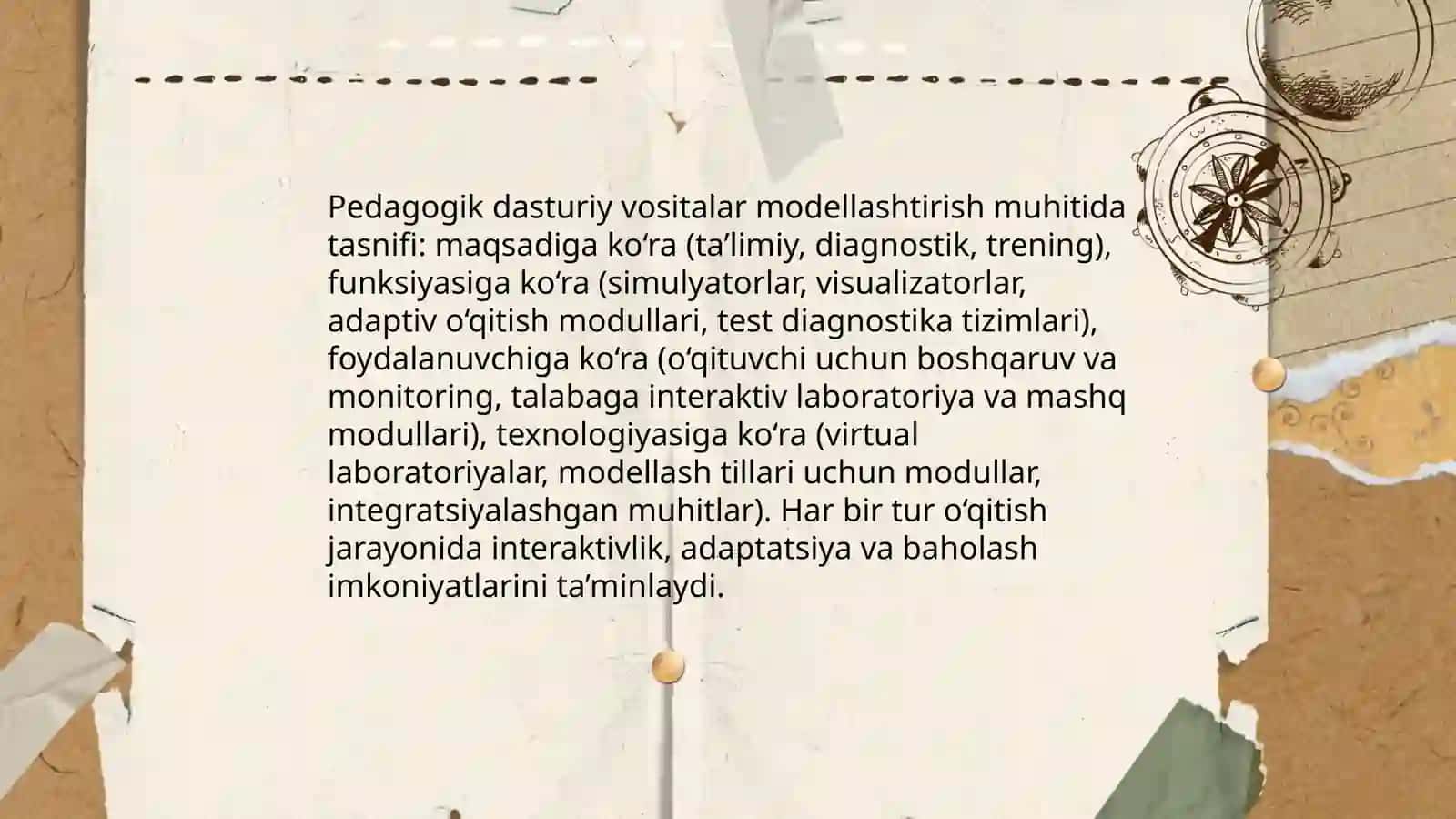 Modellashtiruvchi dasturlarda pedagogik dasturiy vositalar 4