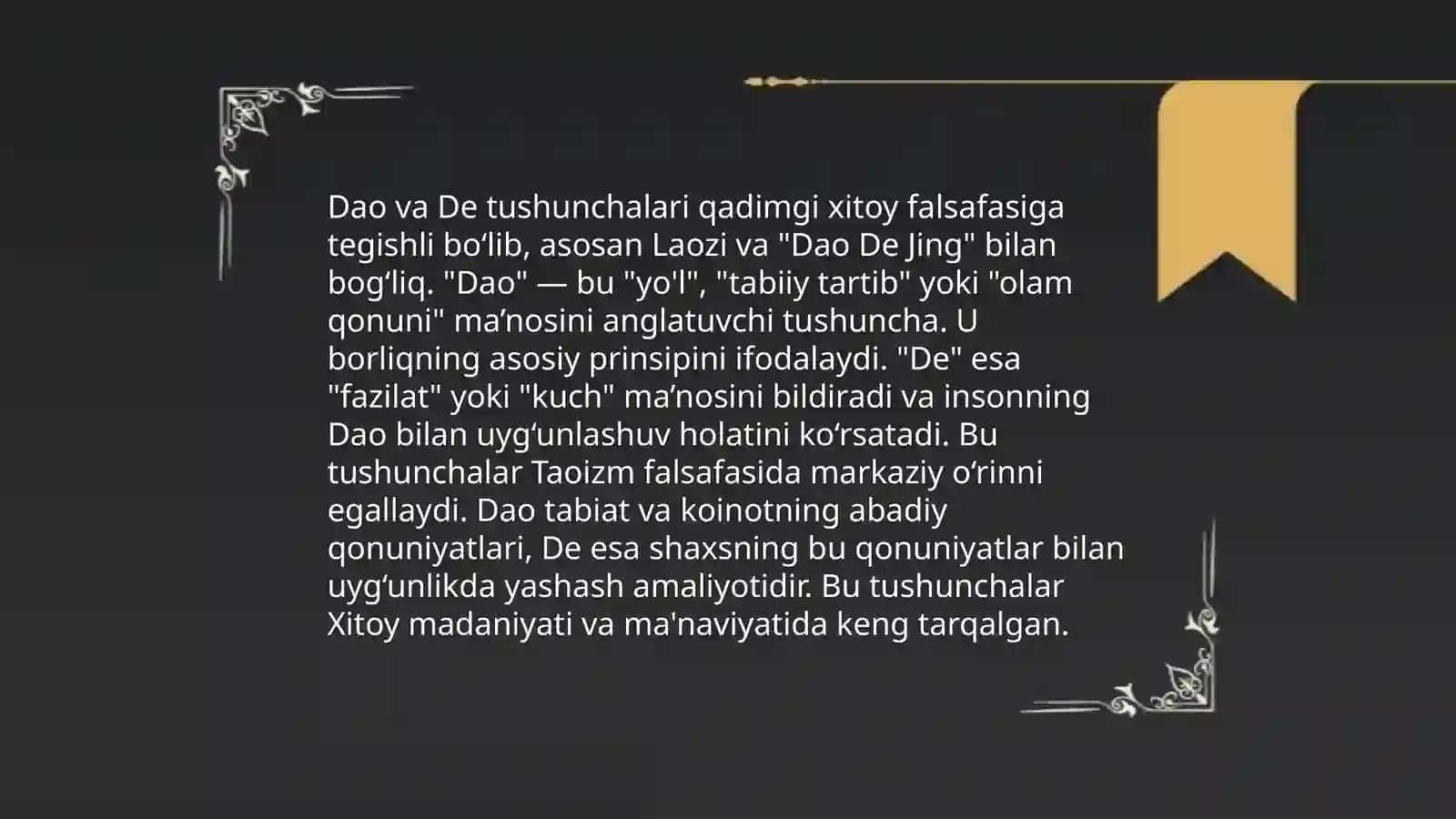 Daosizm taʼlimoti 4