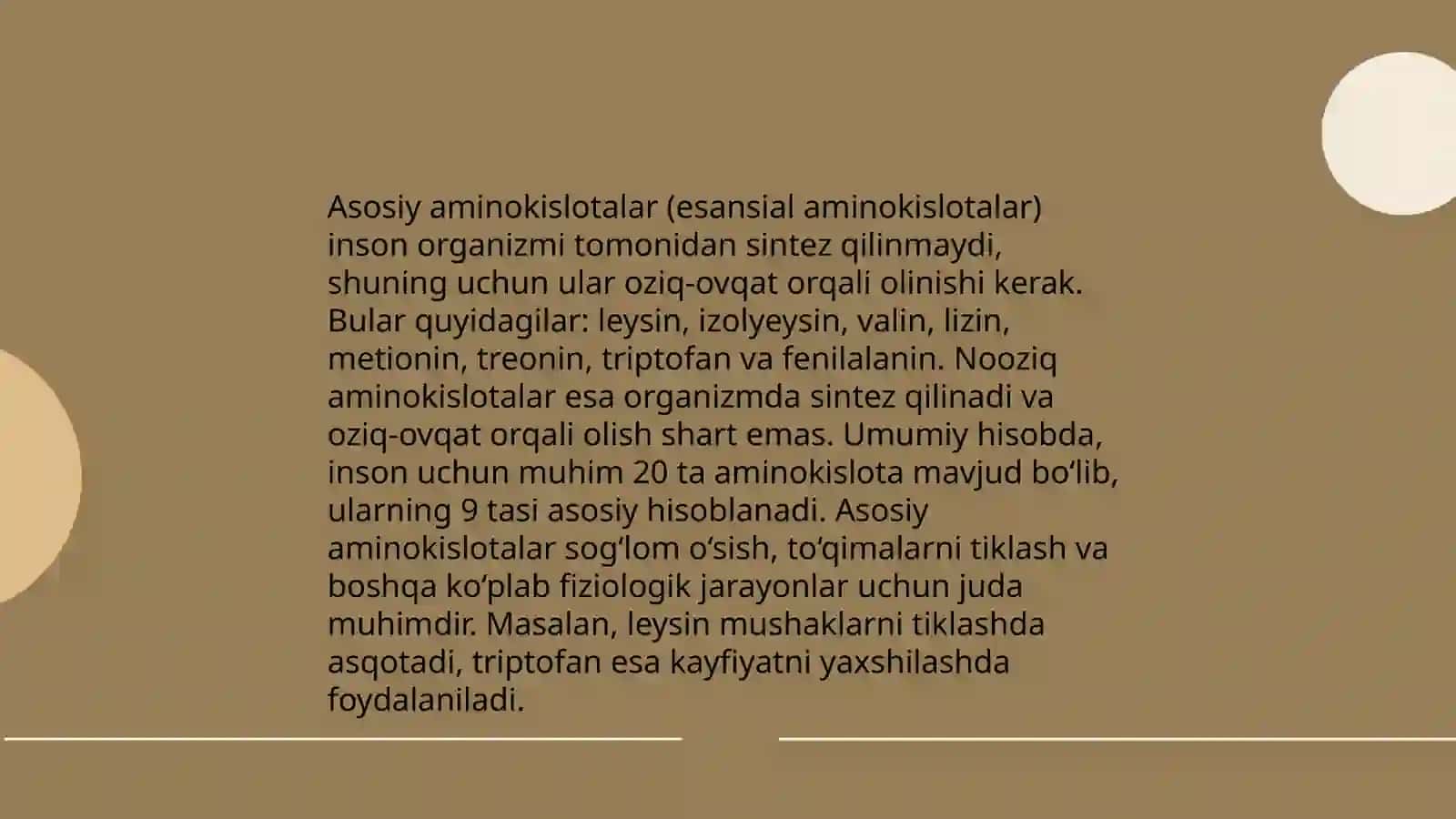 Aminokislotalar 4