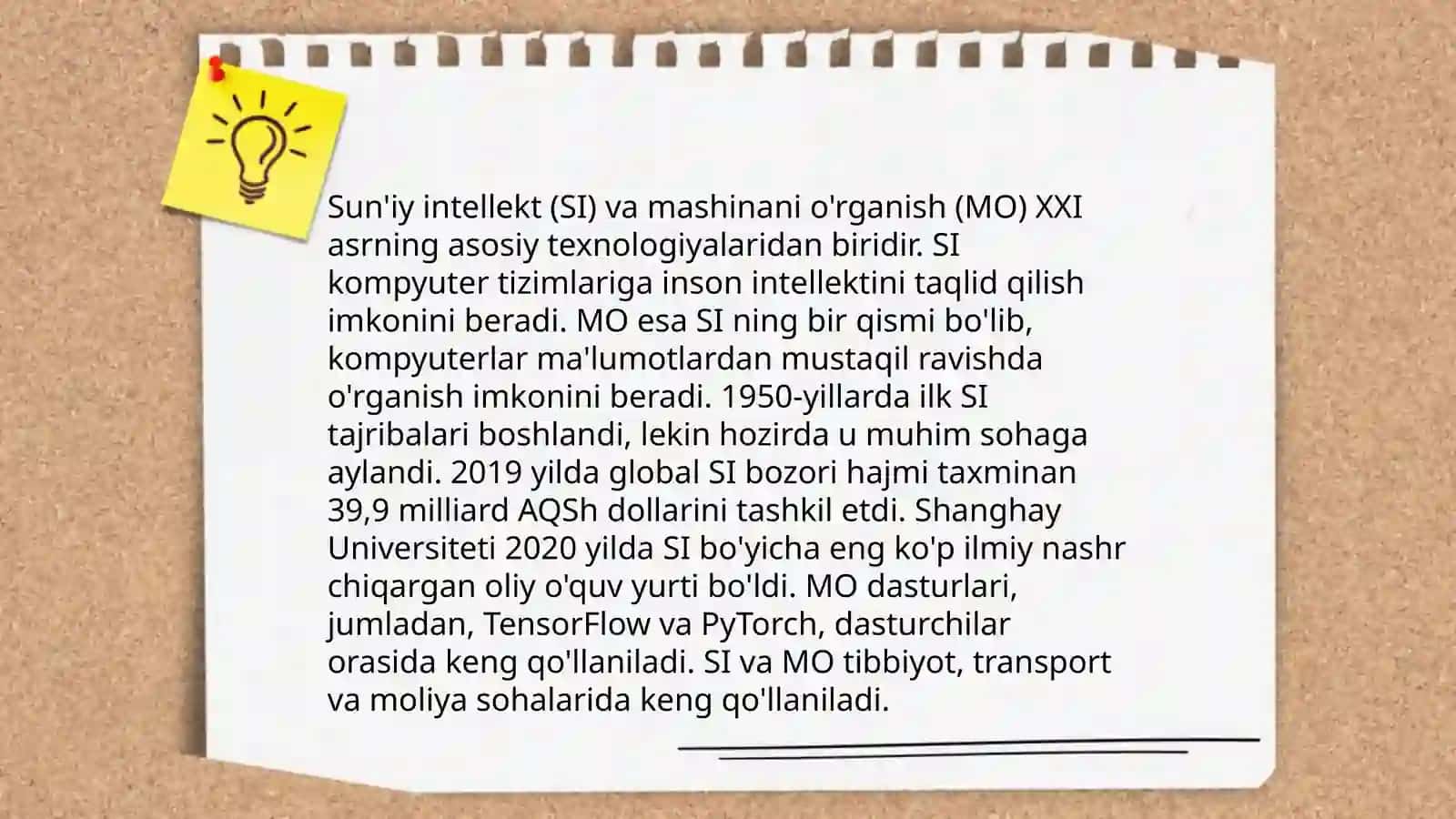 Informatika va raqamli texnologiyalar 4
