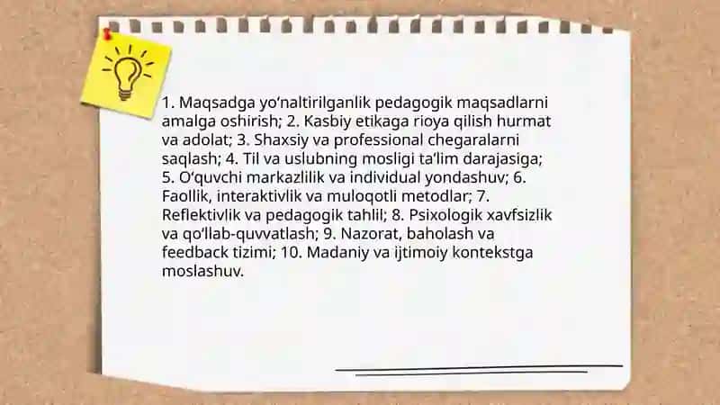 Kasbiy pedagogik muloqotning xususiyatlari 4