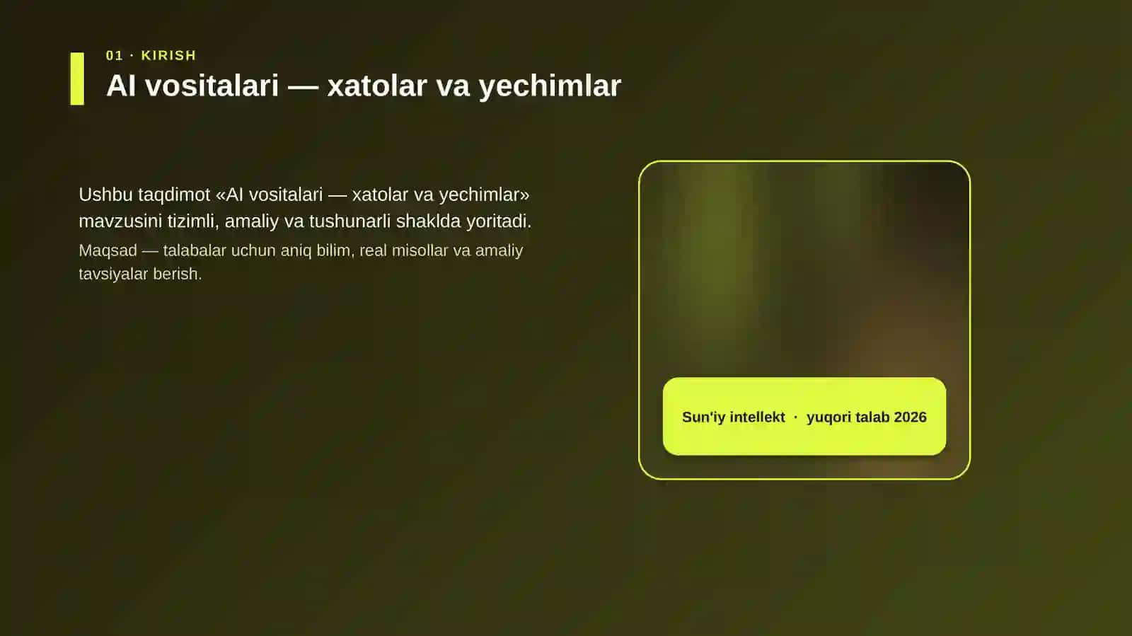 SUN'IY INTELLEKT 4