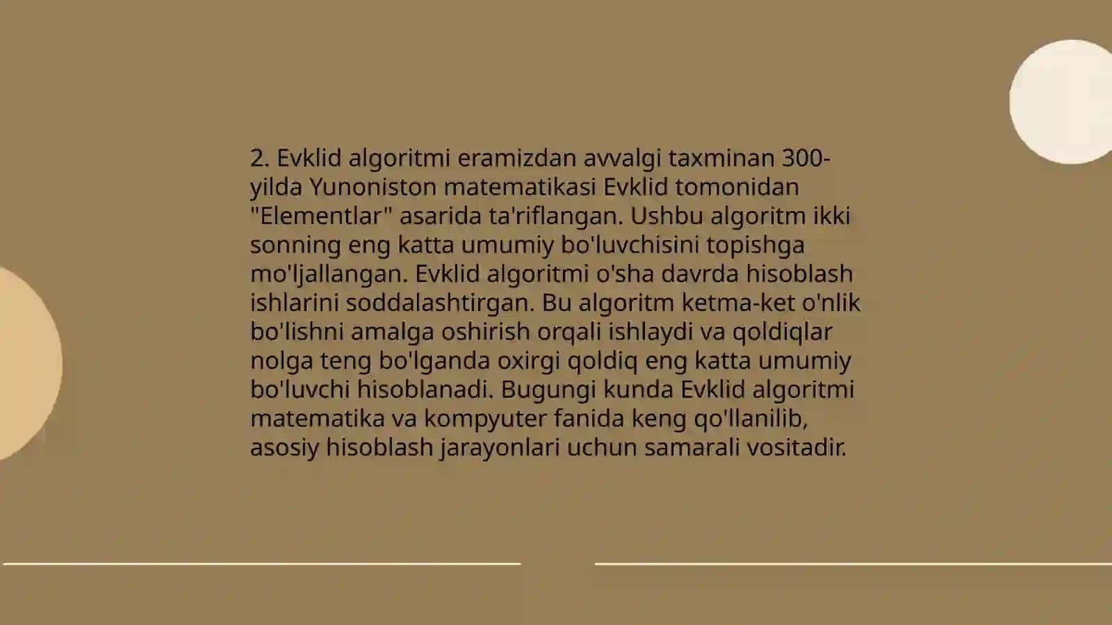 Evklid algoritmi 4