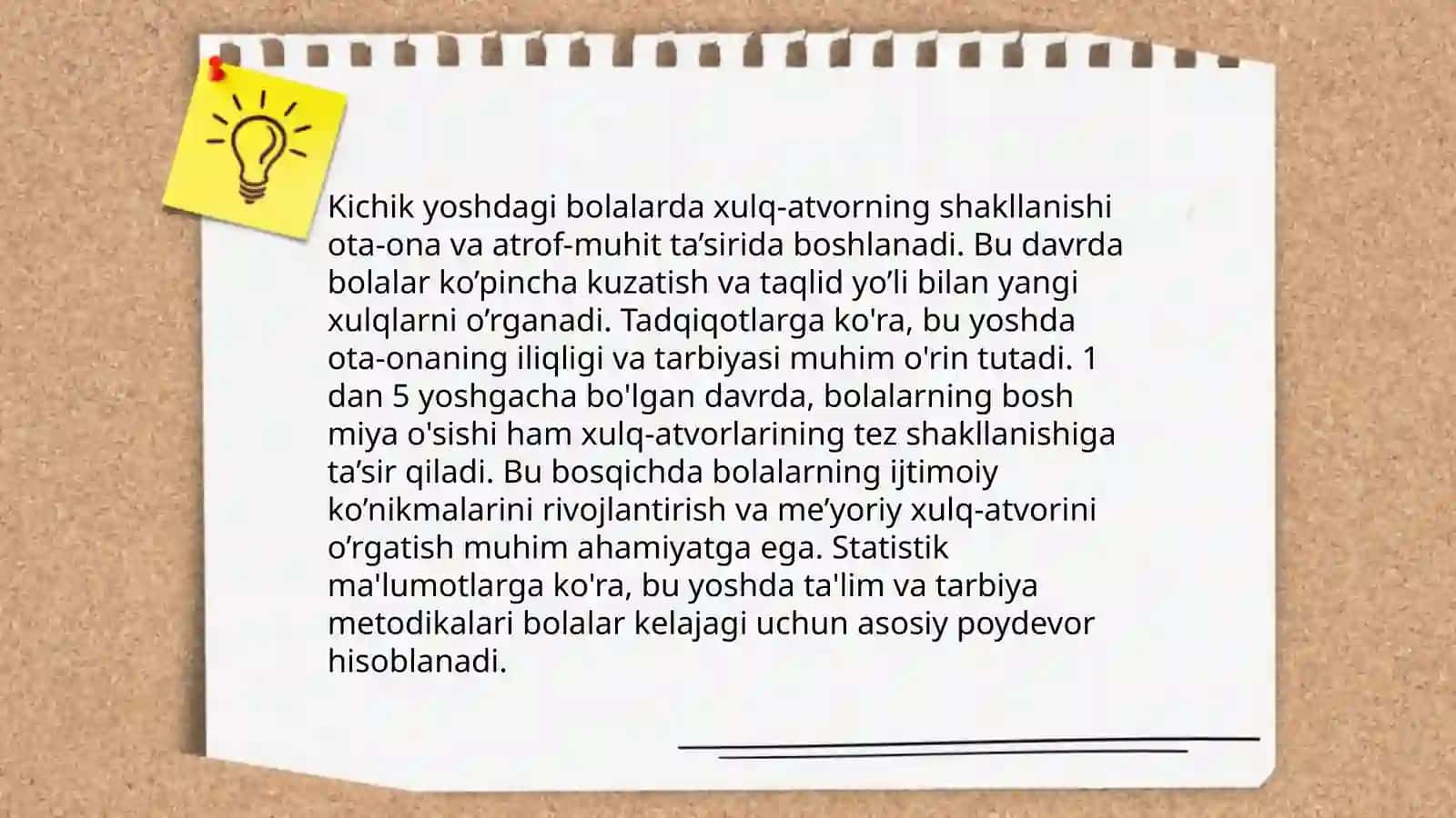 Kichik maktab yoshidagi bolalarning xulq atvor xususiyati va shaxslararo munosabatlari 4
