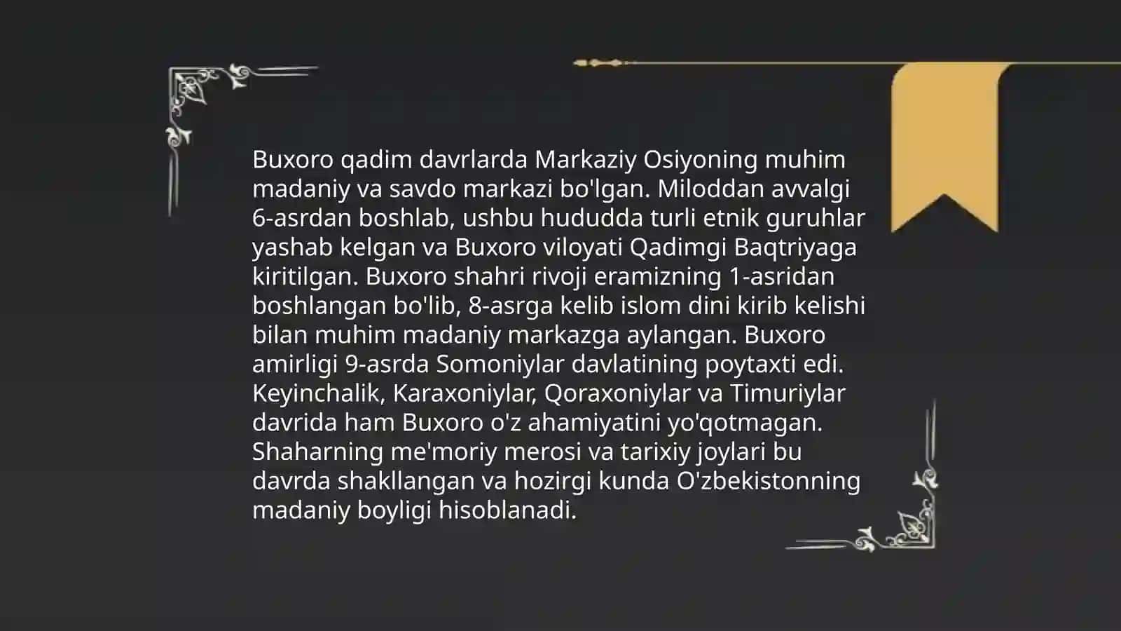 Buxoro tarixi 4