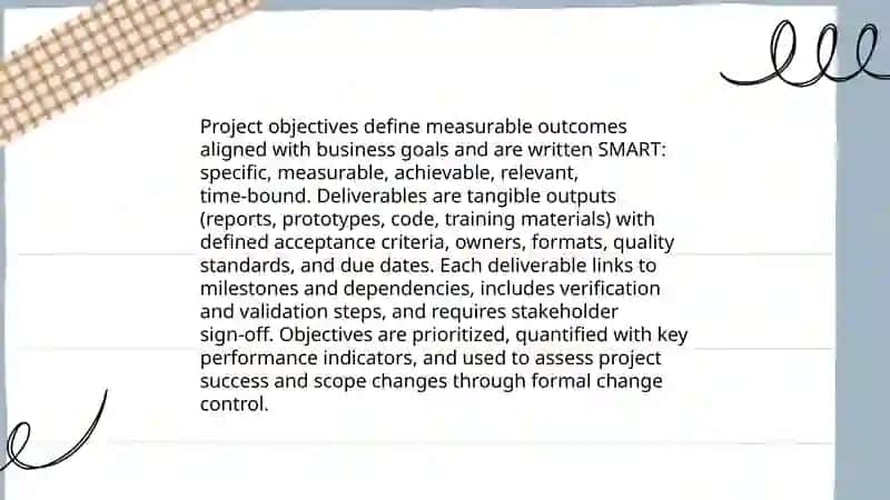 Project work 4