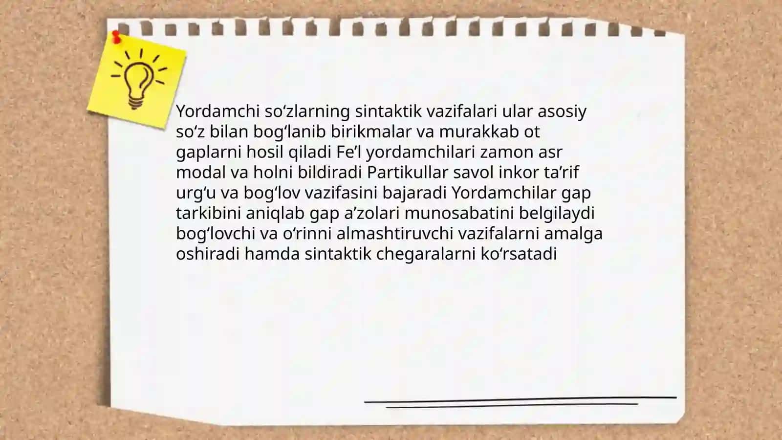 Yordamchi so‘z turkumlari 4