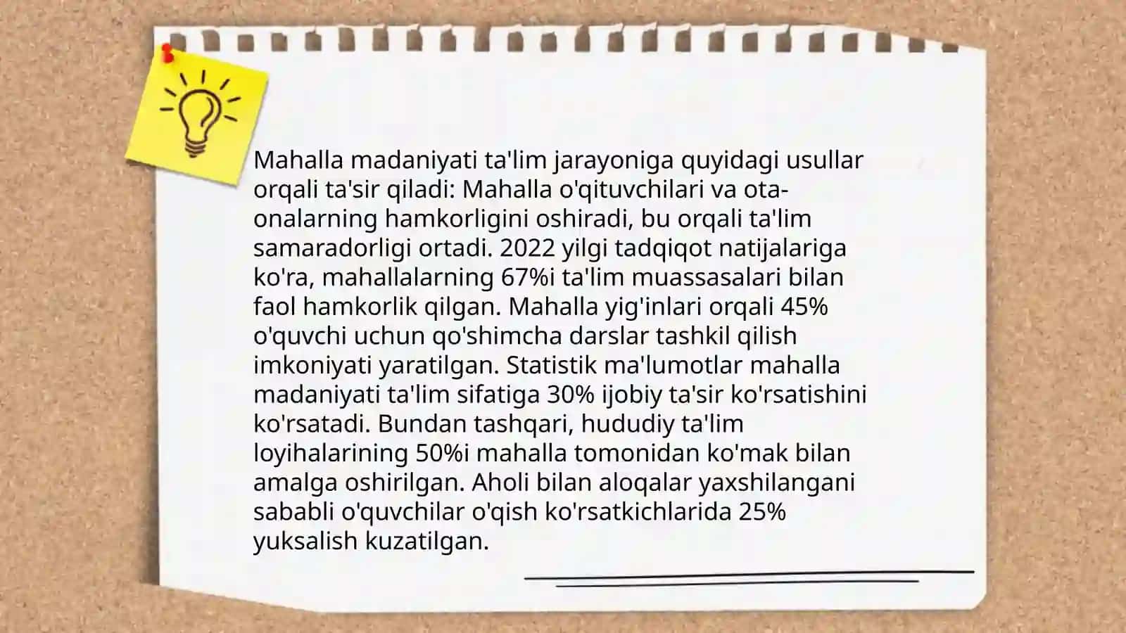 Ta'lim jarayonida oila, mahalla hamda ta'lim muassalarining o'rni 4