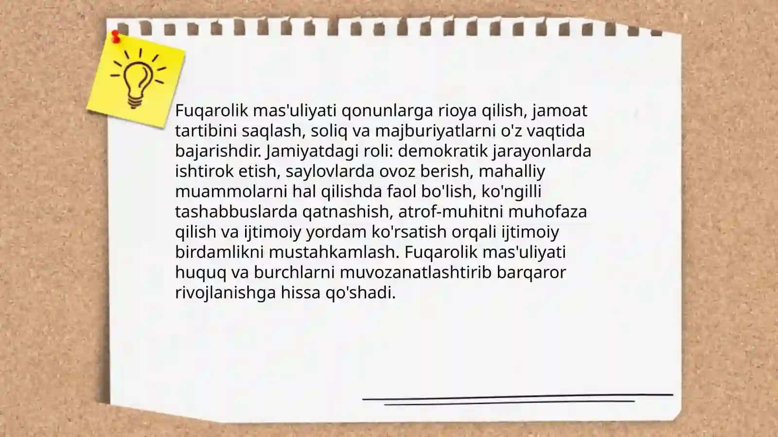 Shaxsning ijtimoiy faolligi va ma'suliyati 4
