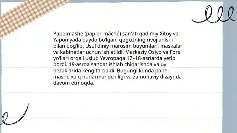 Pape-mashe 4