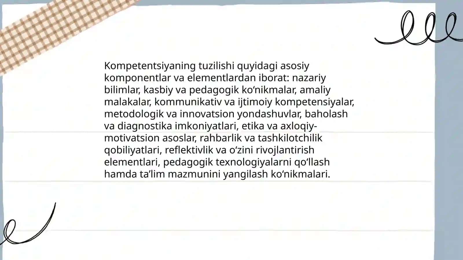 Pedagogning kasbiy kompetentligining tuzilishi va mazmuni 4