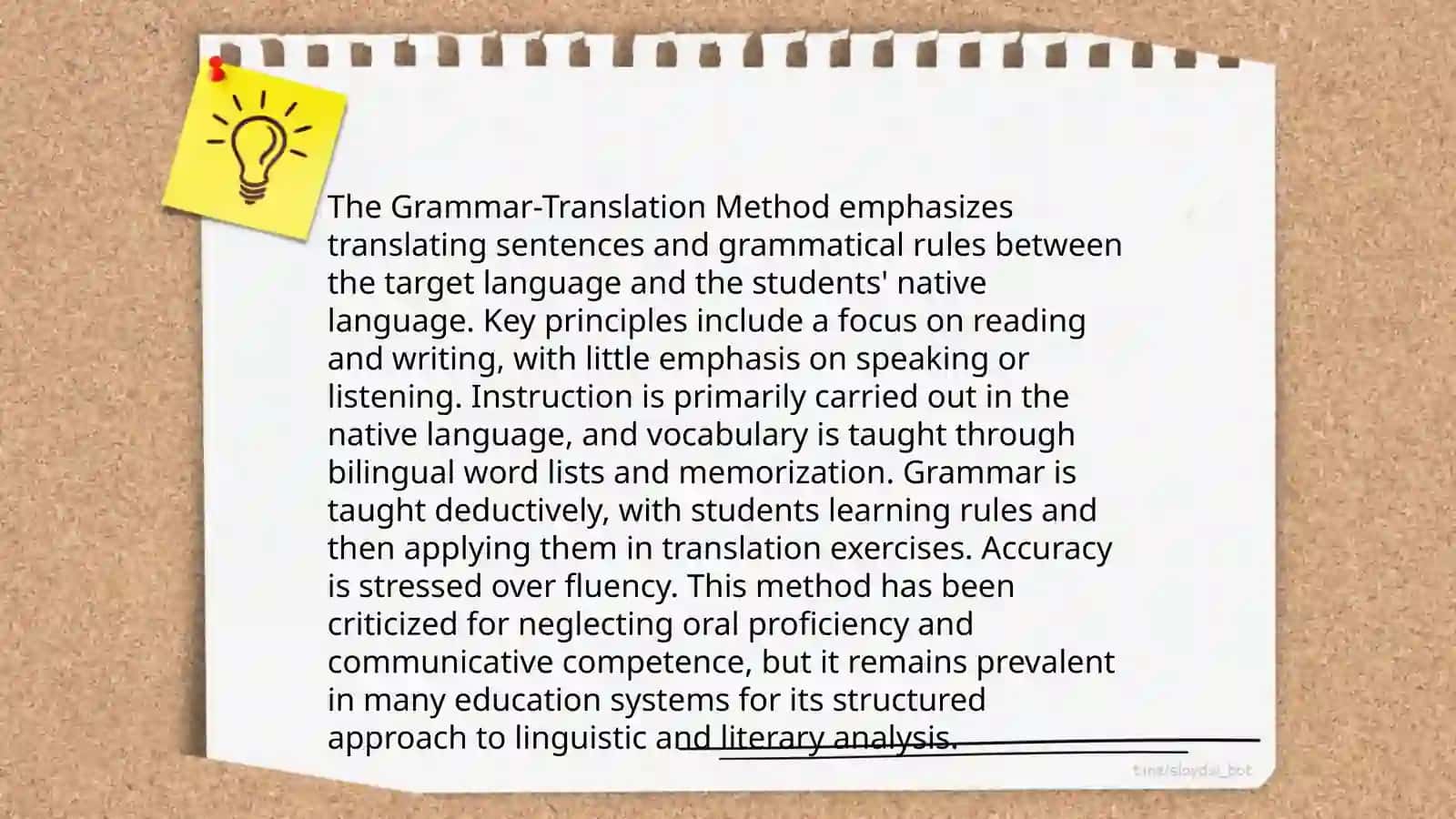 Grammar translation method 4