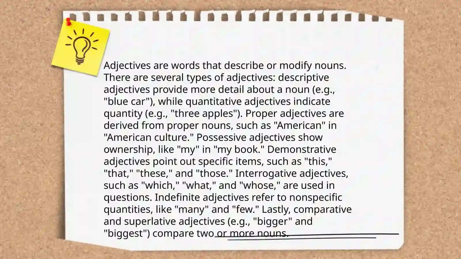 Adjectives and Adverbs 4