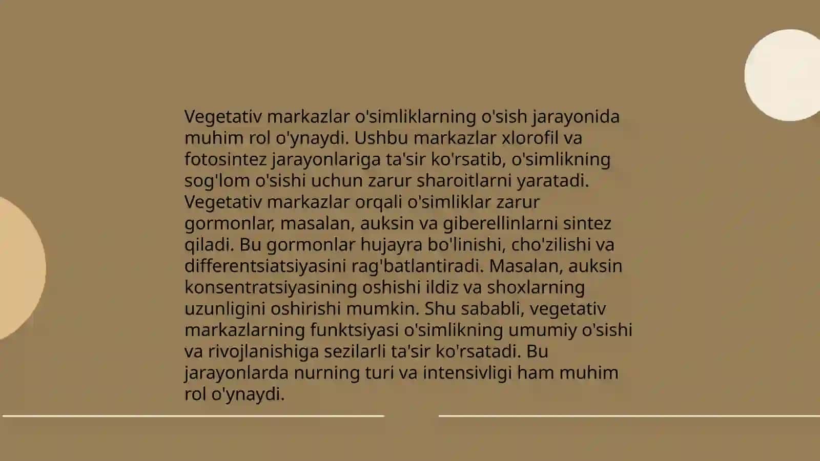 Vegetativ oliy markazlar va ularning funksional ahamiyati 4