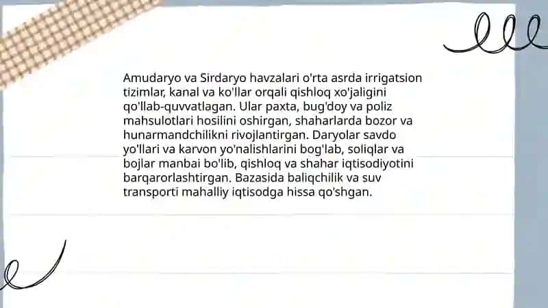 O'rta Osiyoning o'rta asrlardagi tarixiy geografiyasi 4