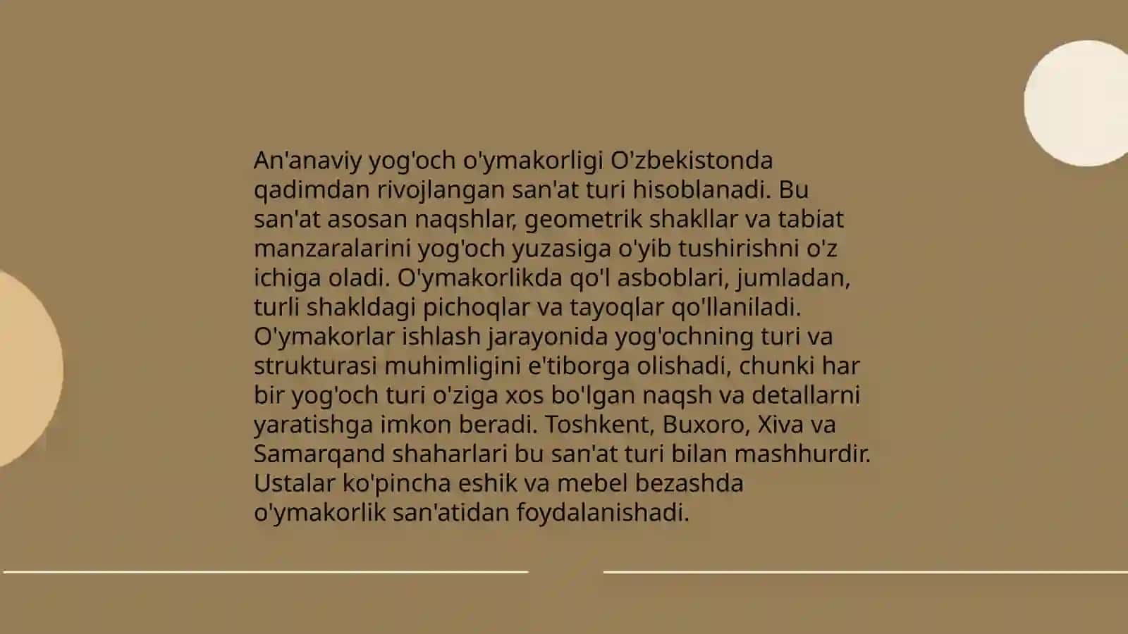 Yog'och haykaltaroshligi 4