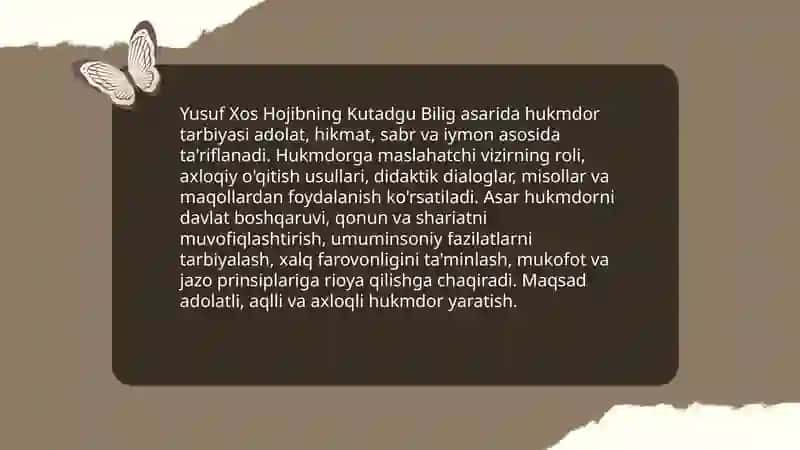 Mahmud Koshgʻariyning "Divanu Lugʻat-it-Turk" asarlarida tarbiyaviy va didaktik tamoyillar 4