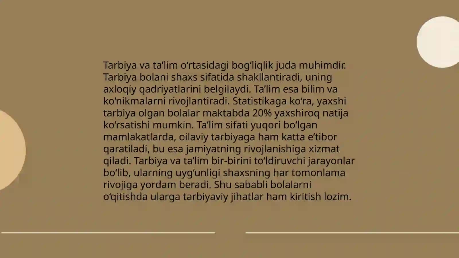 tarbiya jarayonining mohiyati va mazmuni 4
