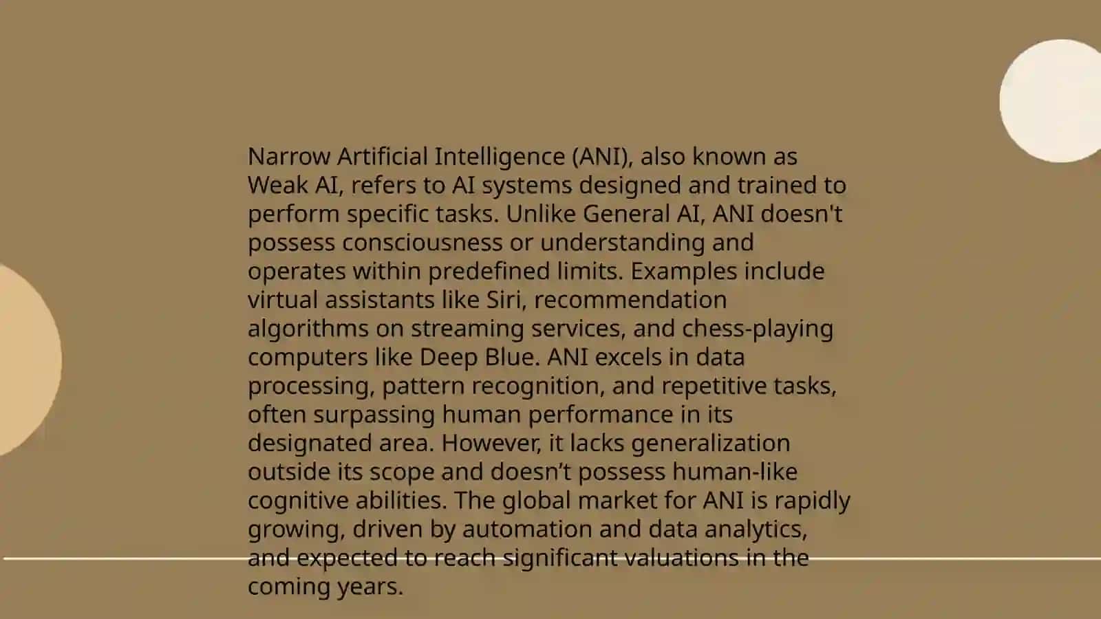 Artificial Intelligence (AGI) vs Narrow Artificial Intelligence (ANI) 4