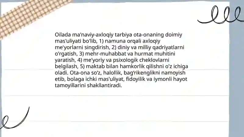 Ma'naviy -axloqiy tarbiya 4