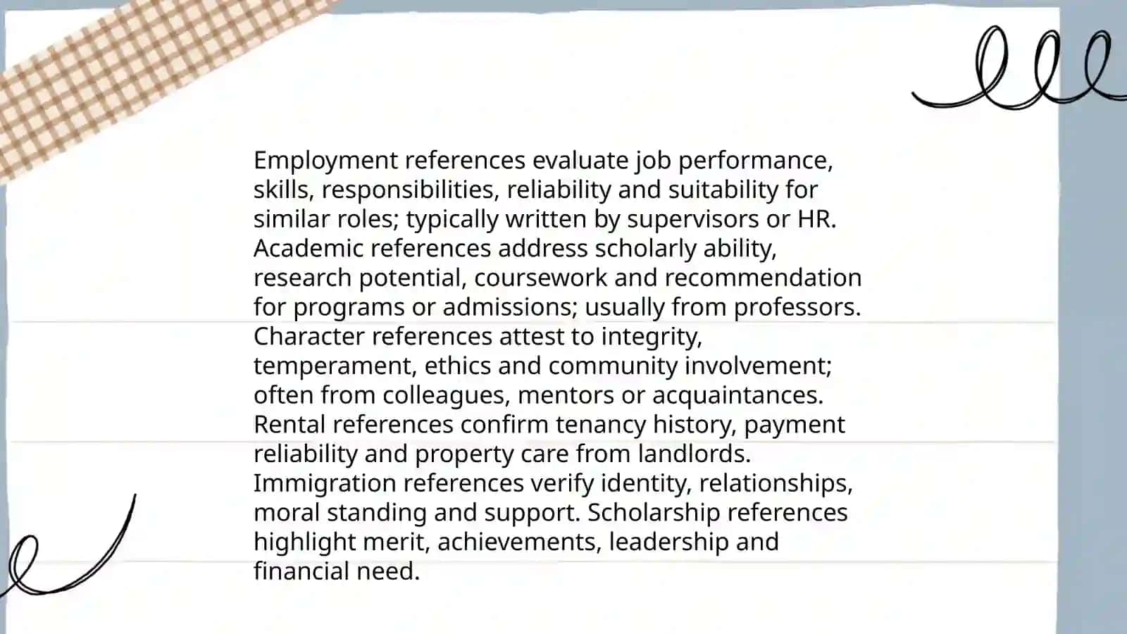 Reference Letter Guide 4