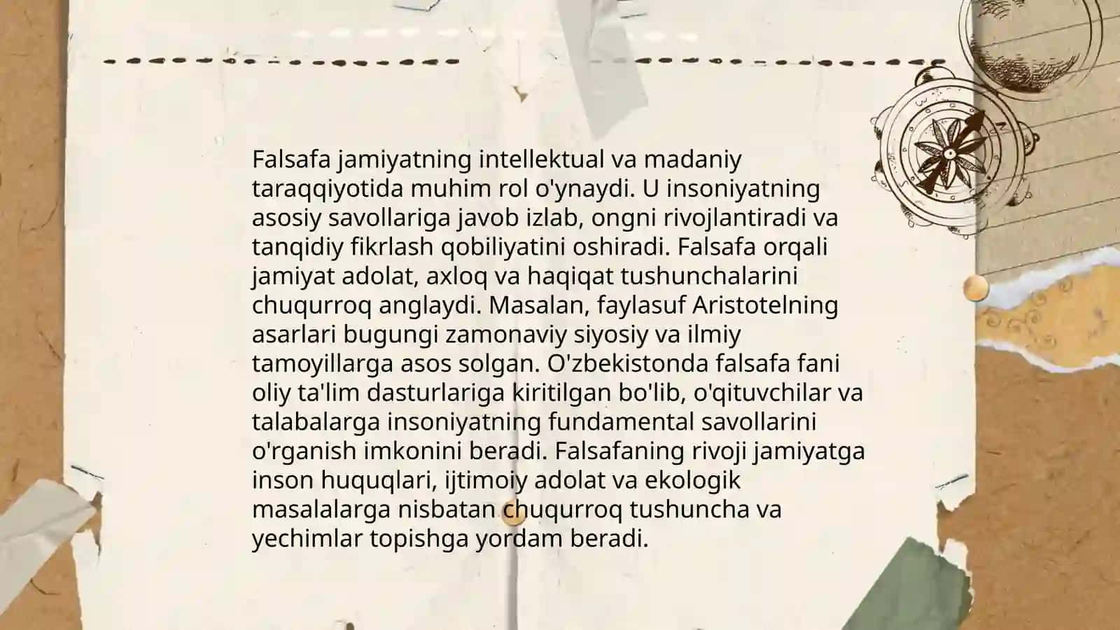 Falsafaning jamiyatdagi ahamiyati va roli 4