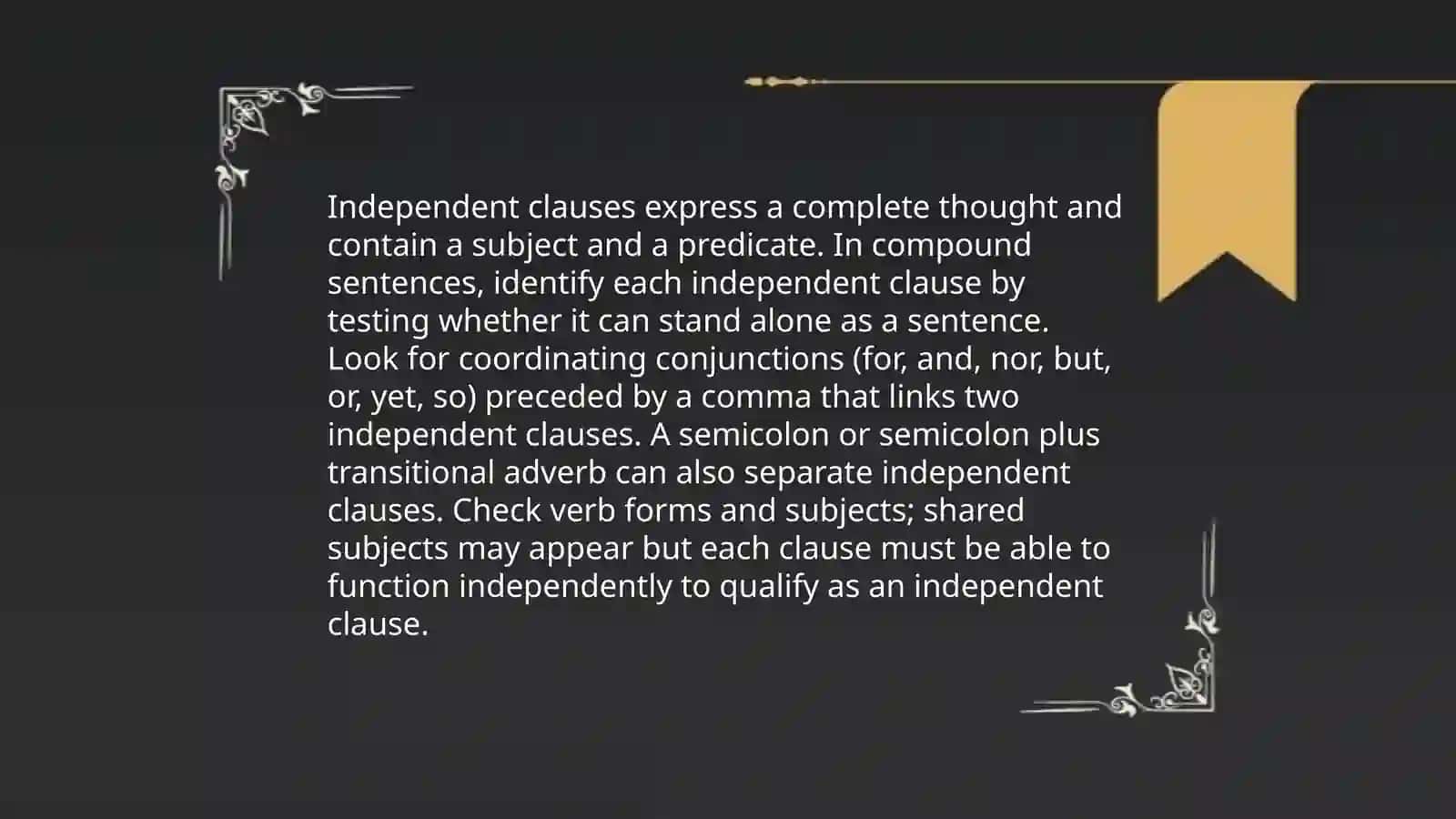 Compound sentences 4