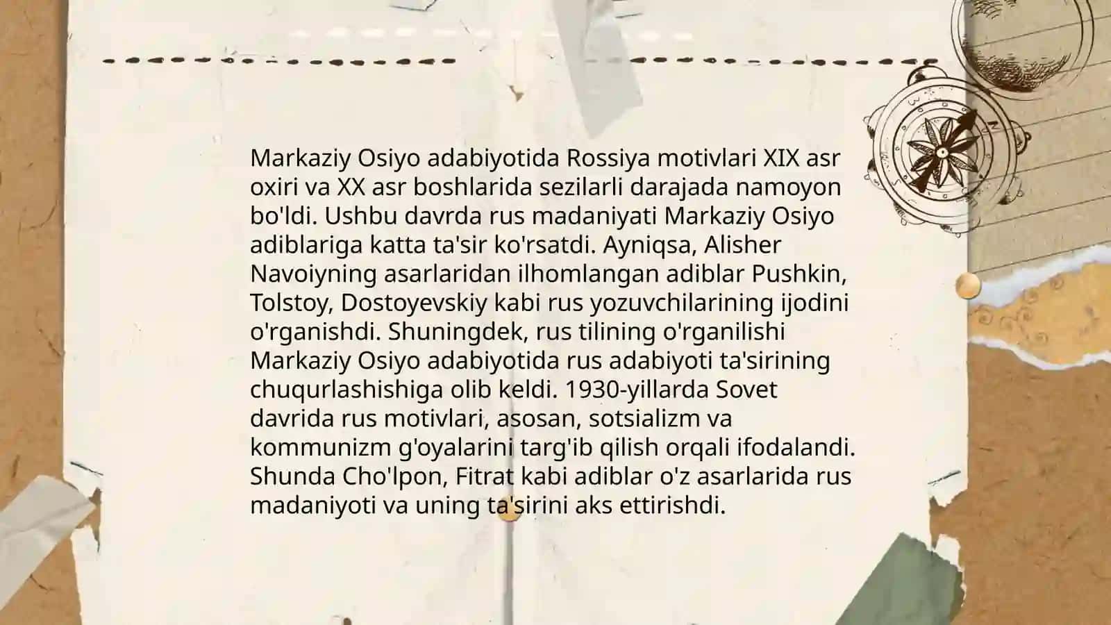 Rossiyaning Markaziy Osiyo arxitekturasiga ta’siri 4