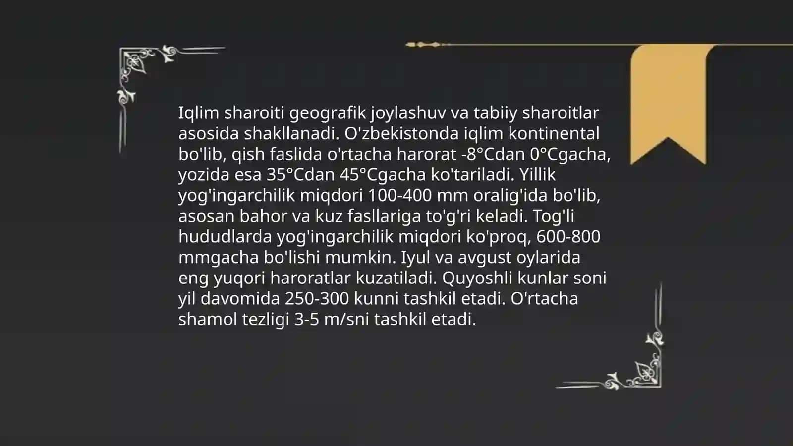 Qorabel-Badxiz okrugiga tabiiy geografik tavsif 4
