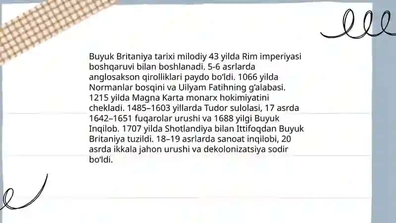 Buyuk Britaniyaning geografik xususiyatlari 4