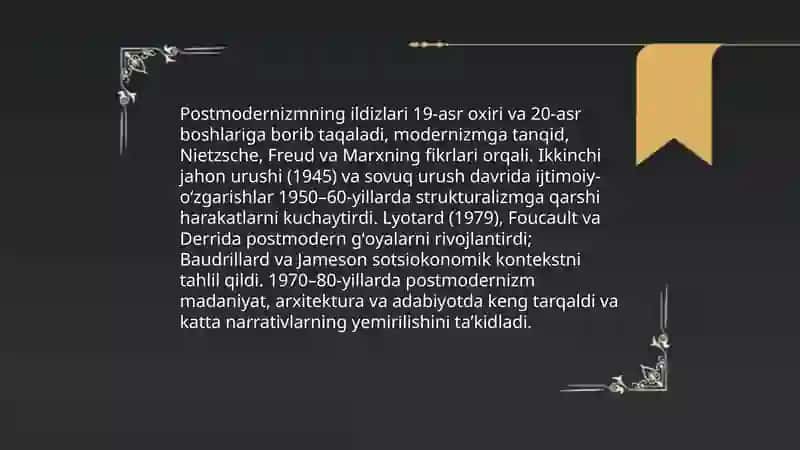 Postmonderinizm 4